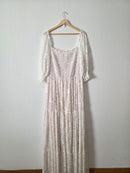 Baltic Born Smocked Lace Maxi Dress (2X)