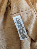 Neutral Textured Midi Skirt (XXL)