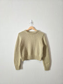 Zara Light Green Knit Sweater (S/M)