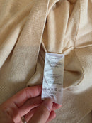 Quince Cotton Cashmere Lightweight Sweater (L)