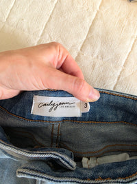 Carly Jean Light Wash Slim Straight Jeans (3)