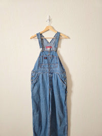 Vintage Relaxed Denim Overalls (S)