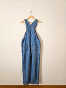 Vintage Relaxed Denim Overalls (S)