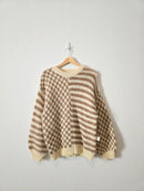NEW Altar'd State Checkered Sweater (XS)