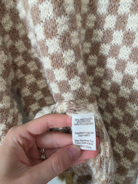 NEW Altar'd State Checkered Sweater (XS)
