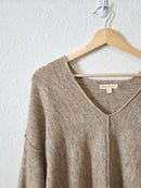Shop Stevie Cozy V Neck Sweater (S)