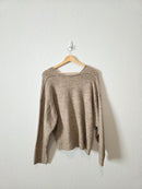 Shop Stevie Cozy V Neck Sweater (S)