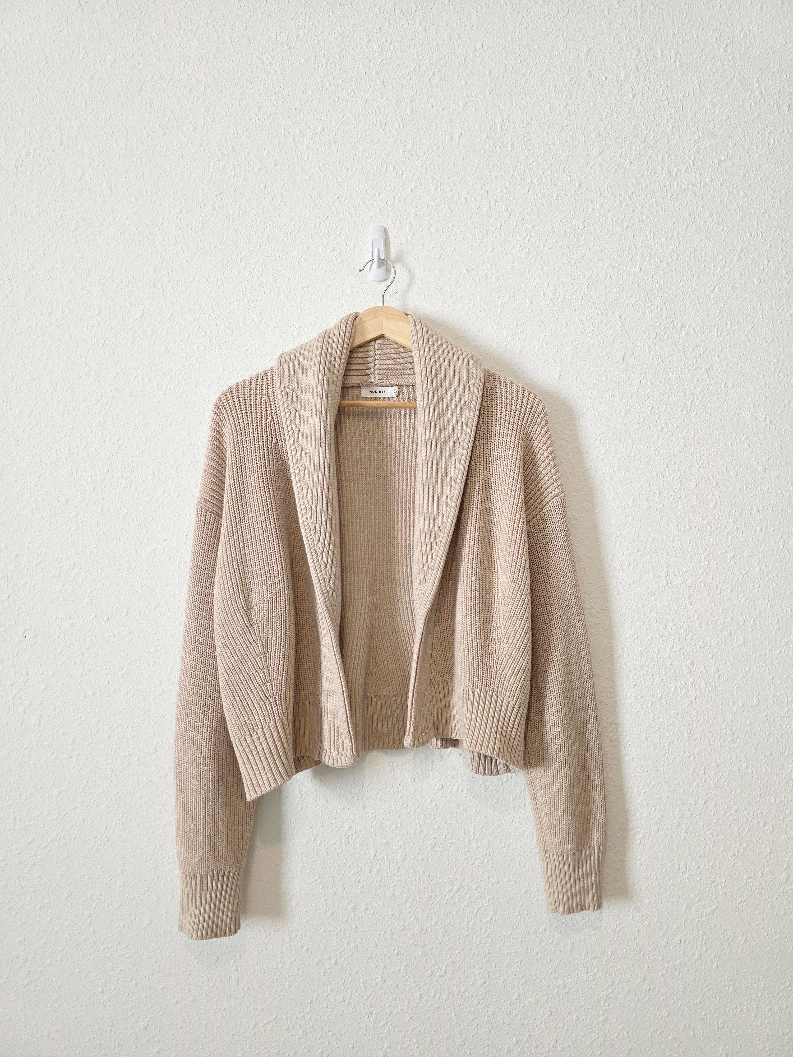 Mod Ref Collared Knit Cardigan (M)