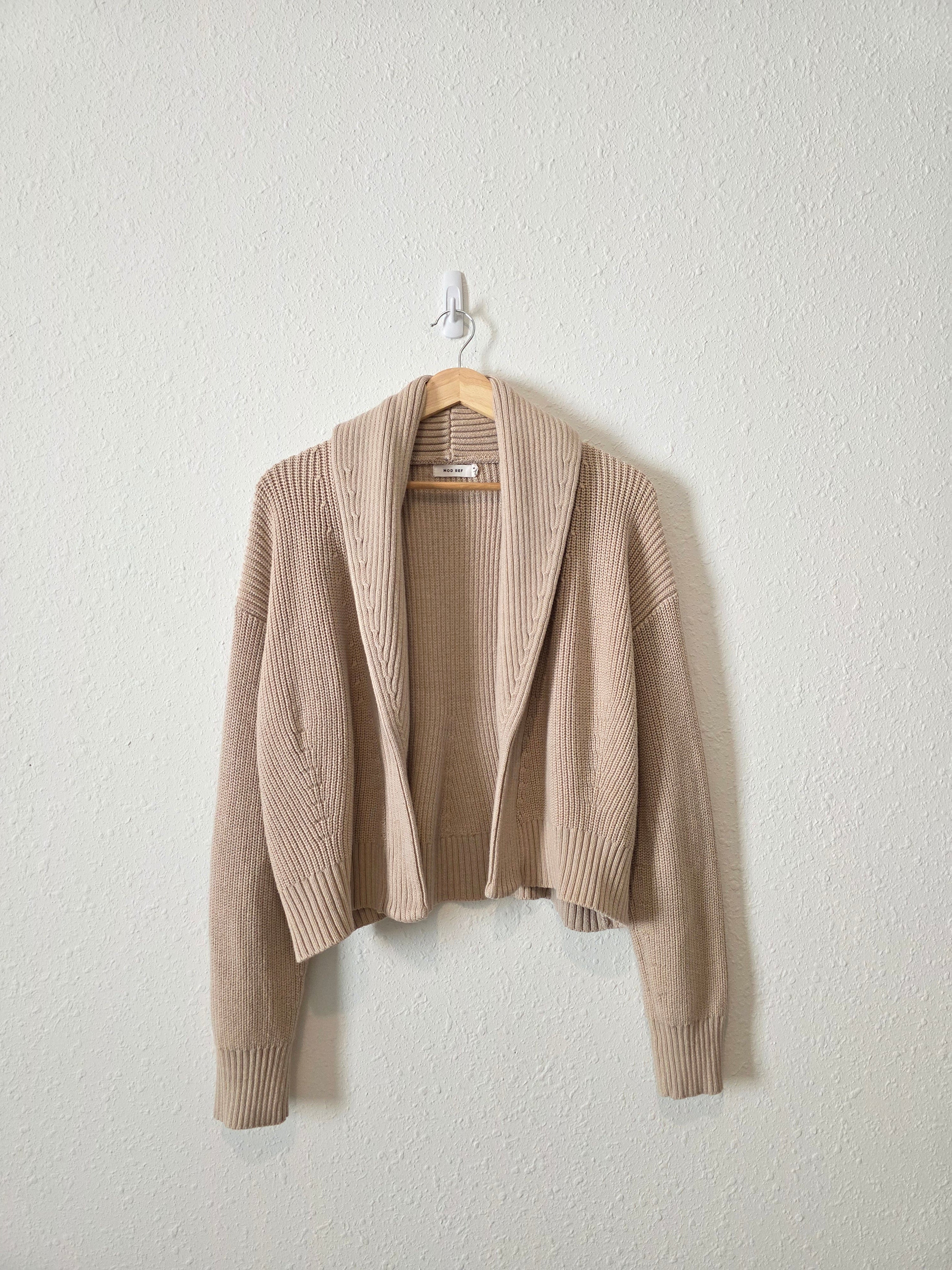 Mod Ref Collared Knit Cardigan (M)