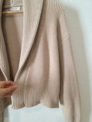 Mod Ref Collared Knit Cardigan (M)