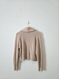 Mod Ref Collared Knit Cardigan (M)