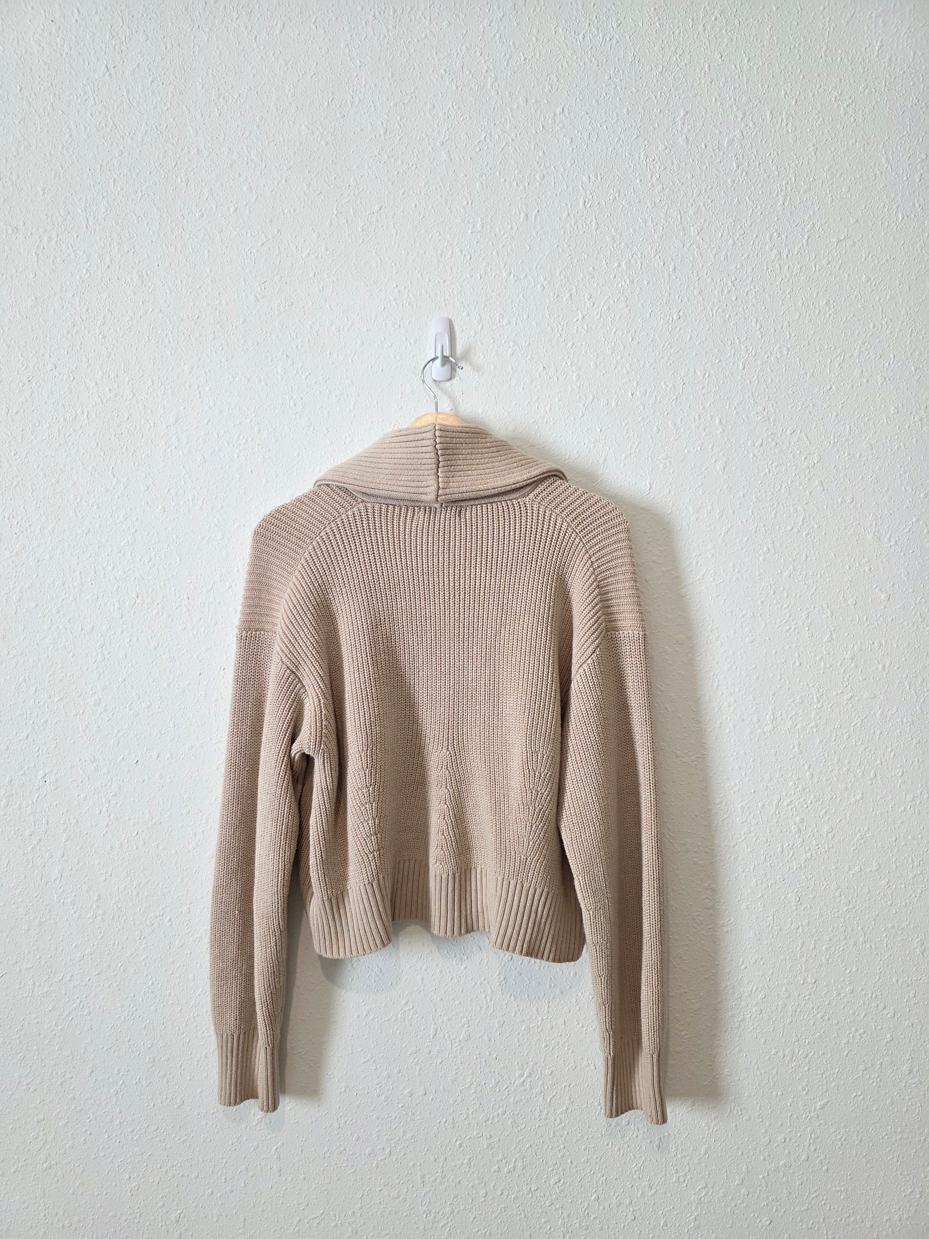 Mod Ref Collared Knit Cardigan (M)