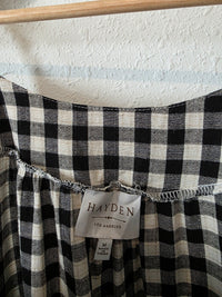 Hayden Gingham Mini Dress (M)