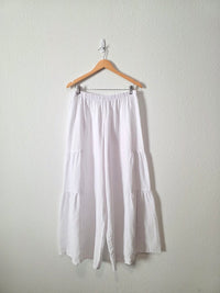 Vintage Linen Wide Leg Pants (XL)