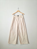 Ecru Wide Leg Jeans (27/4)