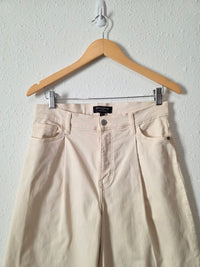 Ecru Wide Leg Jeans (27/4)