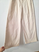 Ecru Wide Leg Jeans (27/4)