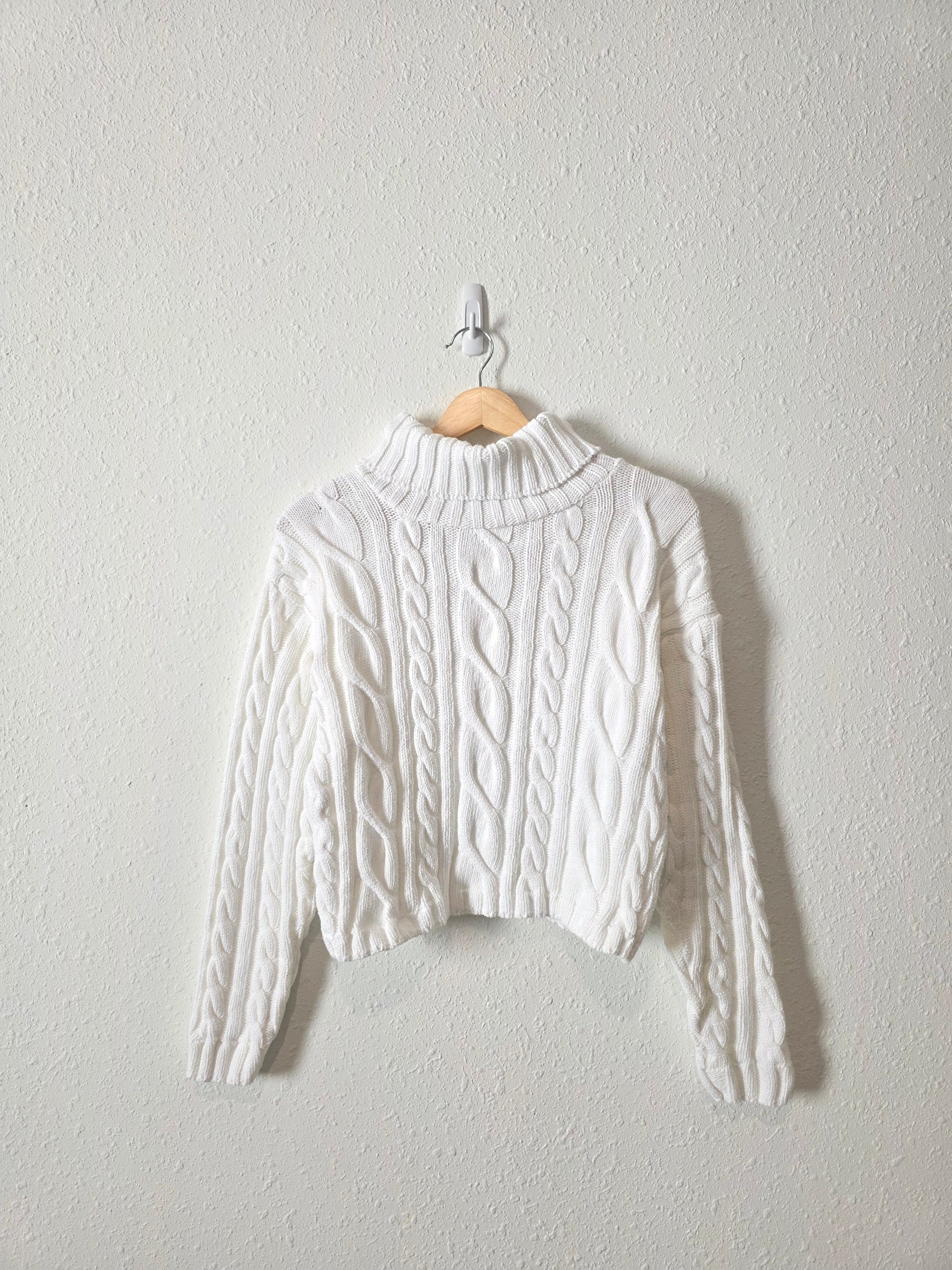 Vintage Chunky Turtleneck Sweater (S/M)