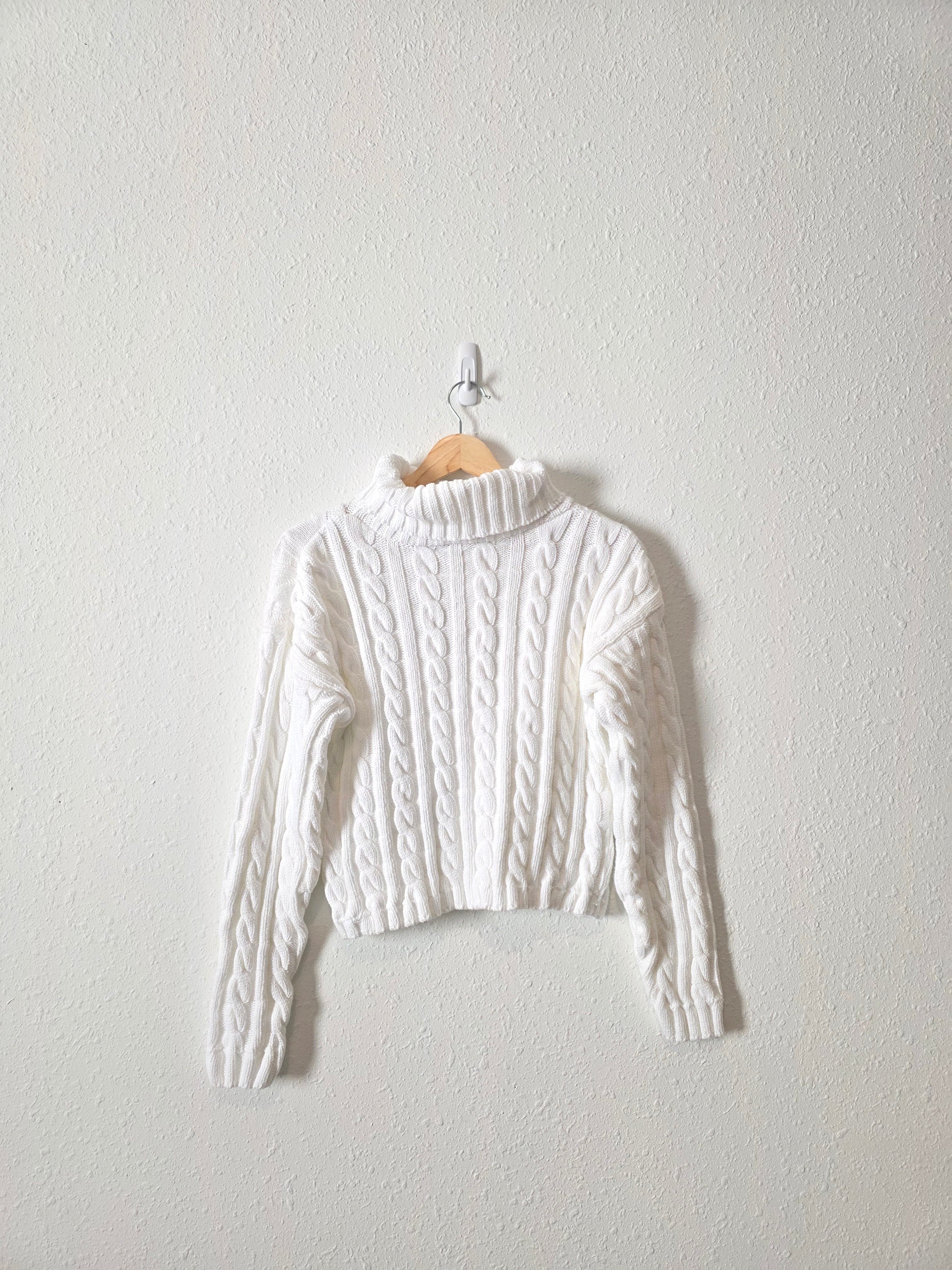 Vintage Chunky Turtleneck Sweater (S/M)