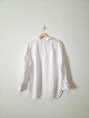 Zara Oversized Linen Button Up (XS)