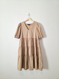 Banana Republic Cotton Tiered Dress (S)
