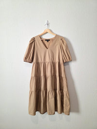 Banana Republic Cotton Tiered Dress (S)