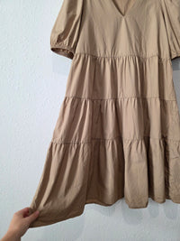 Banana Republic Cotton Tiered Dress (S)