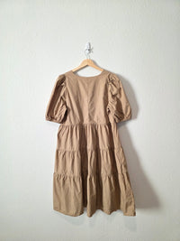 Banana Republic Cotton Tiered Dress (S)