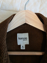 Brown Cotton Cord Shirt Jacket (M)