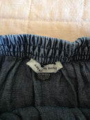 Denim Tiered Maxi Skirt (XS)