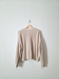 Quince Cotton Fisherman Cardigan (L)