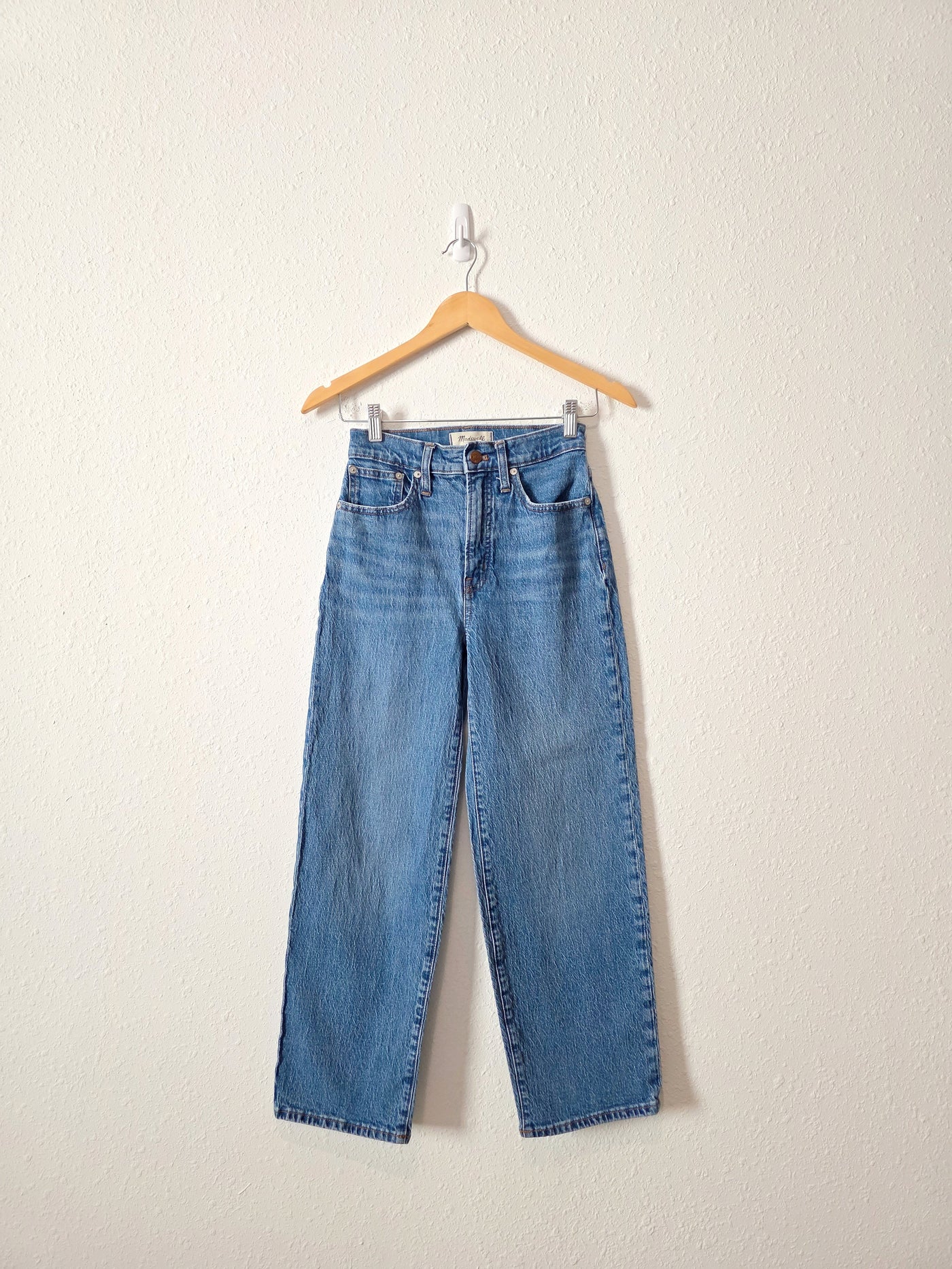 Madewell Wide Leg Crop Jeans (24)