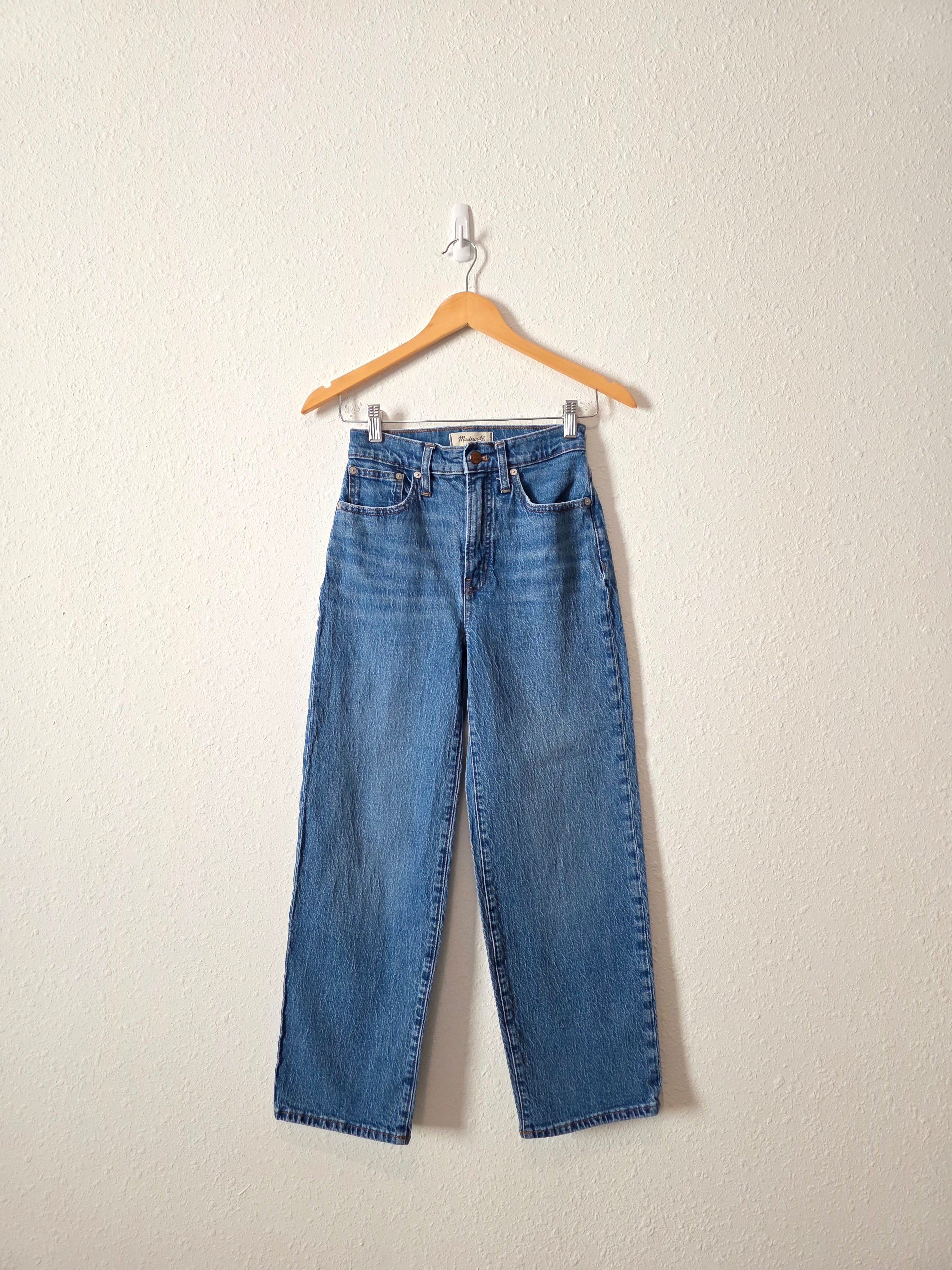 Madewell Wide Leg Crop Jeans (24)
