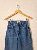 Madewell Wide Leg Crop Jeans (24)