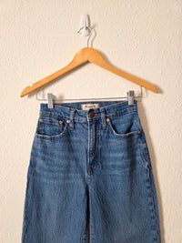 Madewell Wide Leg Crop Jeans (24)