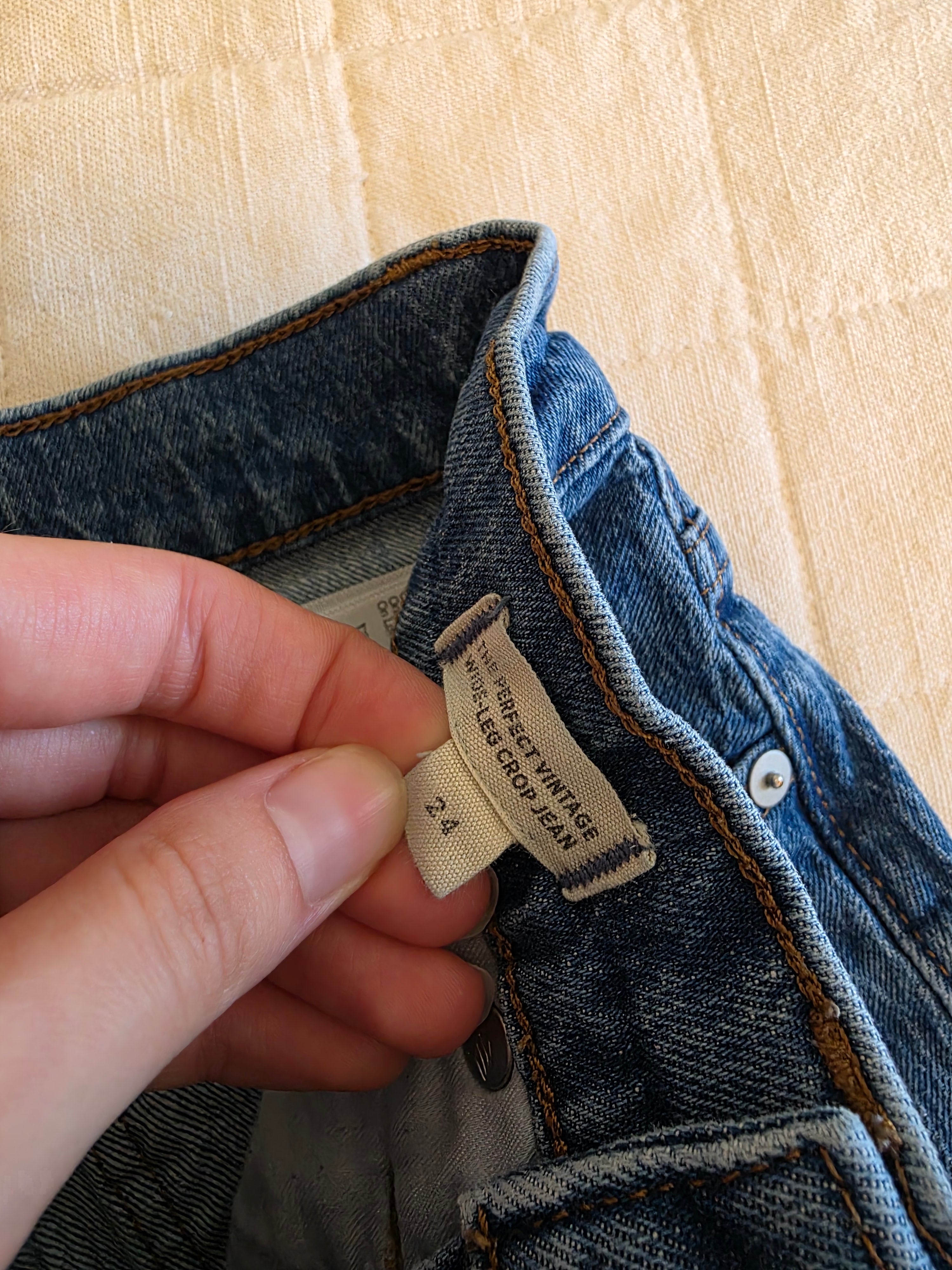 Madewell Wide Leg Crop Jeans (24)
