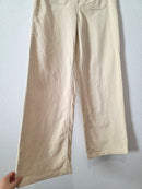 Oat Corduroy Wide Leg Pants (6/28)