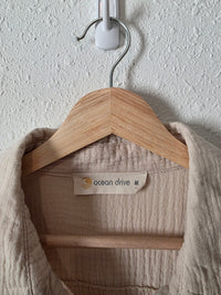 Cotton Gauze Oversized Button Up (M)