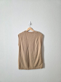 Cable Knit Sweater Vest (M)