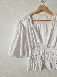 By Together Puff Sleeve Blouse (L)