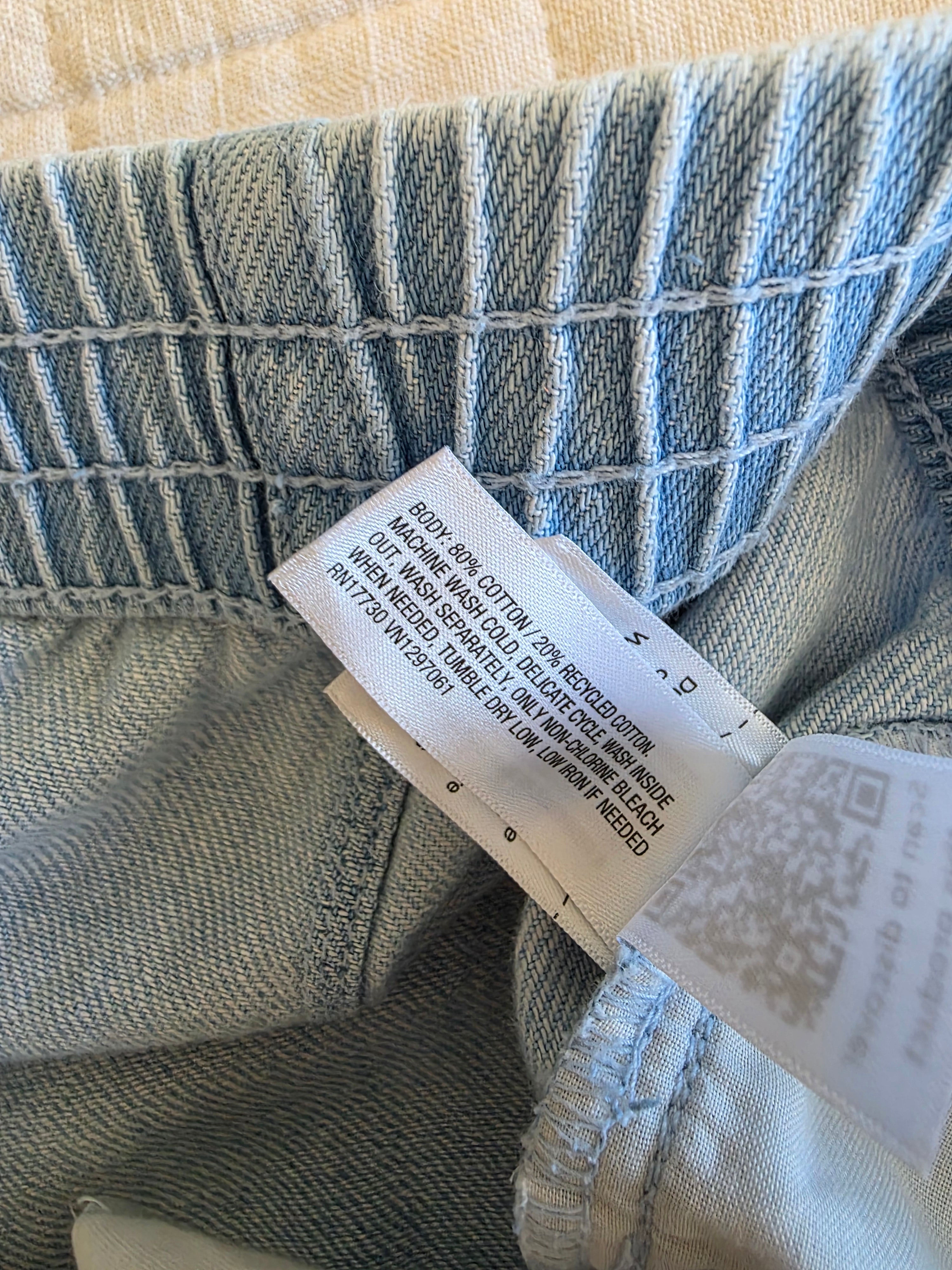 Wide Leg Easy Jeans (L)