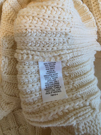 Cable Knit Turtleneck Sweater (L)
