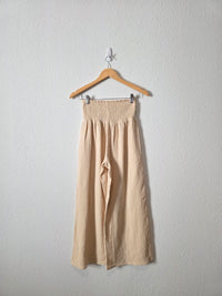 Miou Muse Gauze Wide Leg Pants (M)