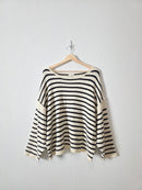 Promesa Oversized Striped Sweater (M)