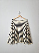 Promesa Oversized Striped Sweater (M)