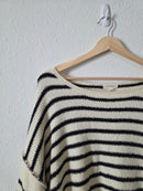 Promesa Oversized Striped Sweater (M)