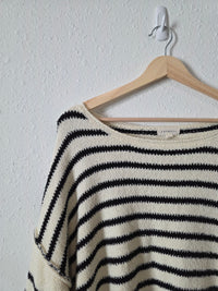 Promesa Oversized Striped Sweater (M)