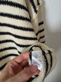 Promesa Oversized Striped Sweater (M)