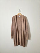 Lucy Paris Brown Long Cardigan (S)