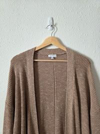 Lucy Paris Brown Long Cardigan (S)